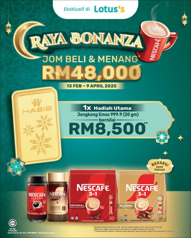 Buy and Win, Raya Bonanza