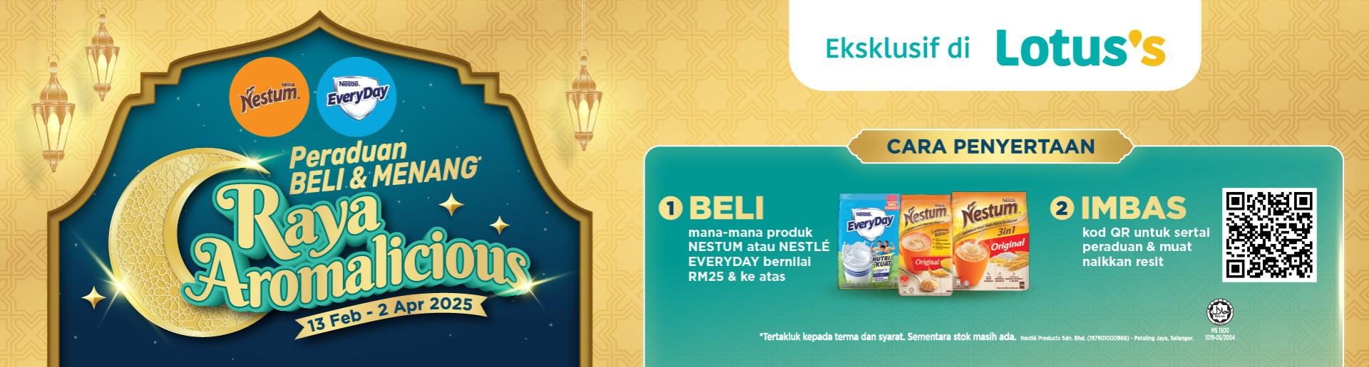 Lotus's Exclusive Raya Aromalicious