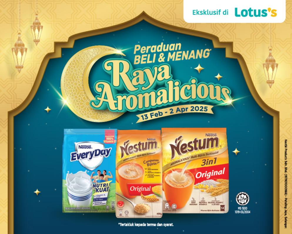 Lotus's Exclusive Raya Aromalicious