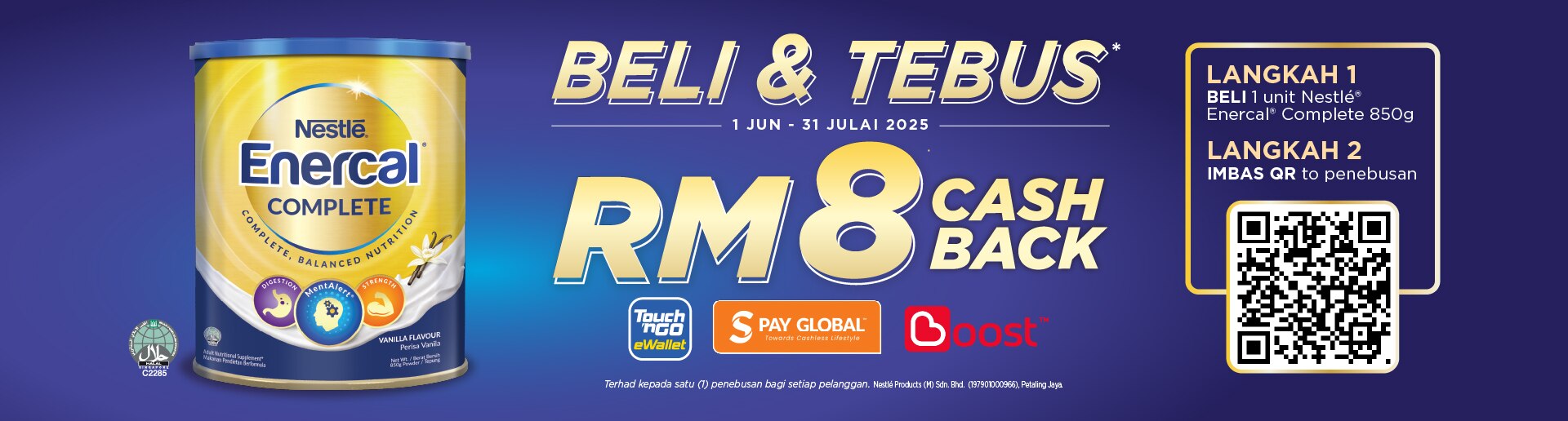 NESTLÉ  Enercal® Complete: KEMPEN BELI & TEBUS 2025