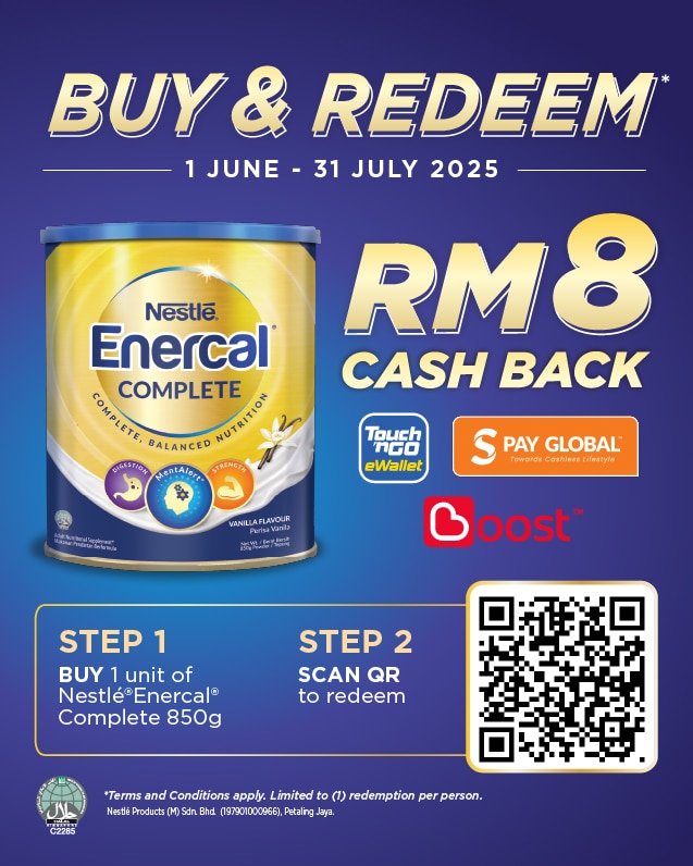 NESTLÉ Enercal® Complete: BUY & REDEEM CAMPAIGN 2025