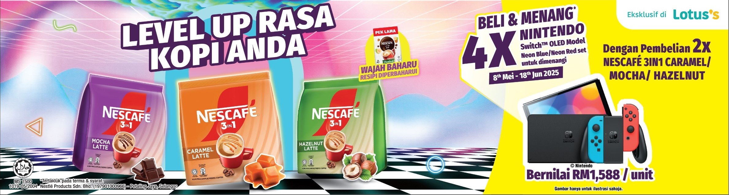 NESCAFÉ 3IN1 LATTE Buy and Win [LOTUS'S EXCLUSIVE]