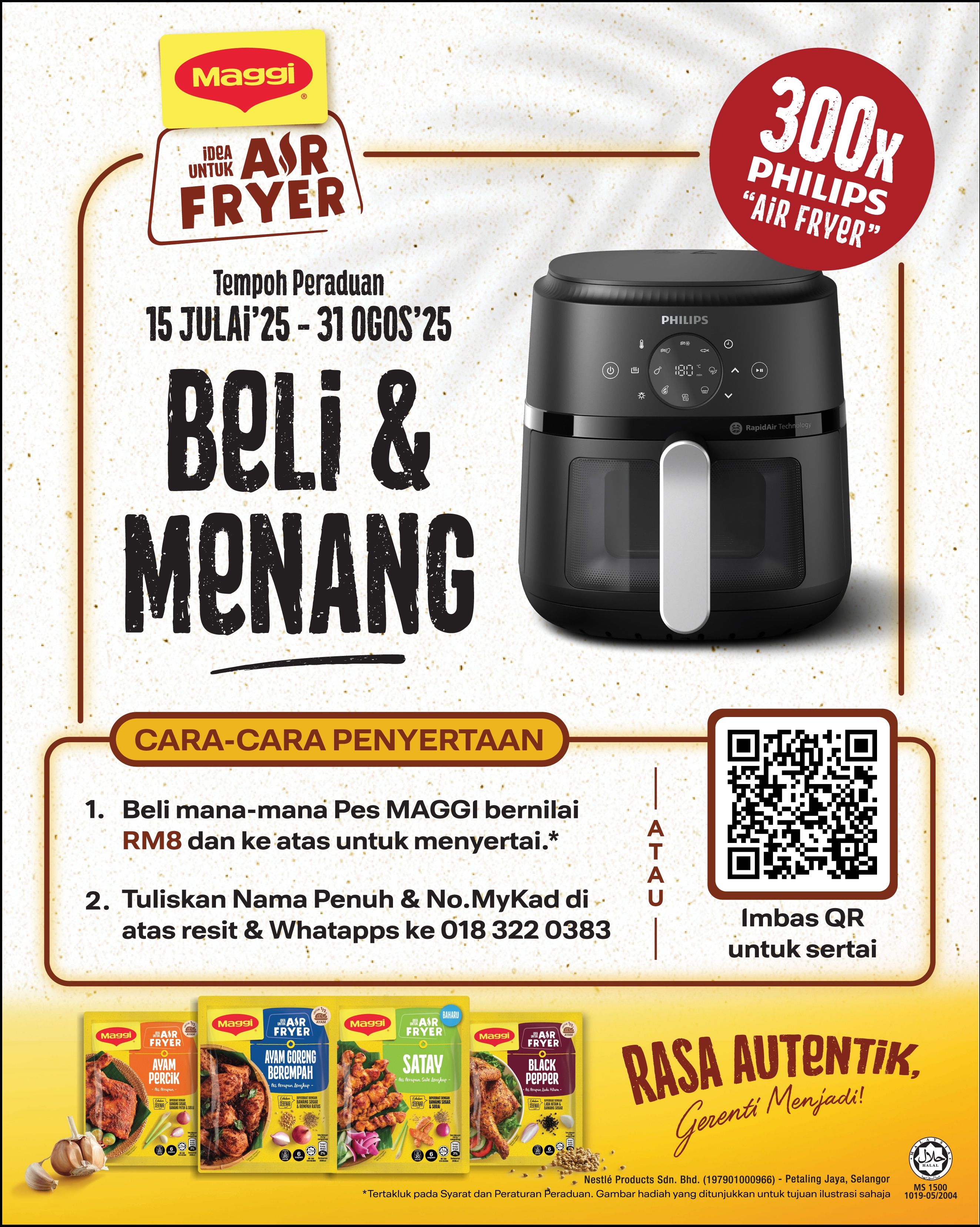 Maggi Air Fryer Series Buy & Win