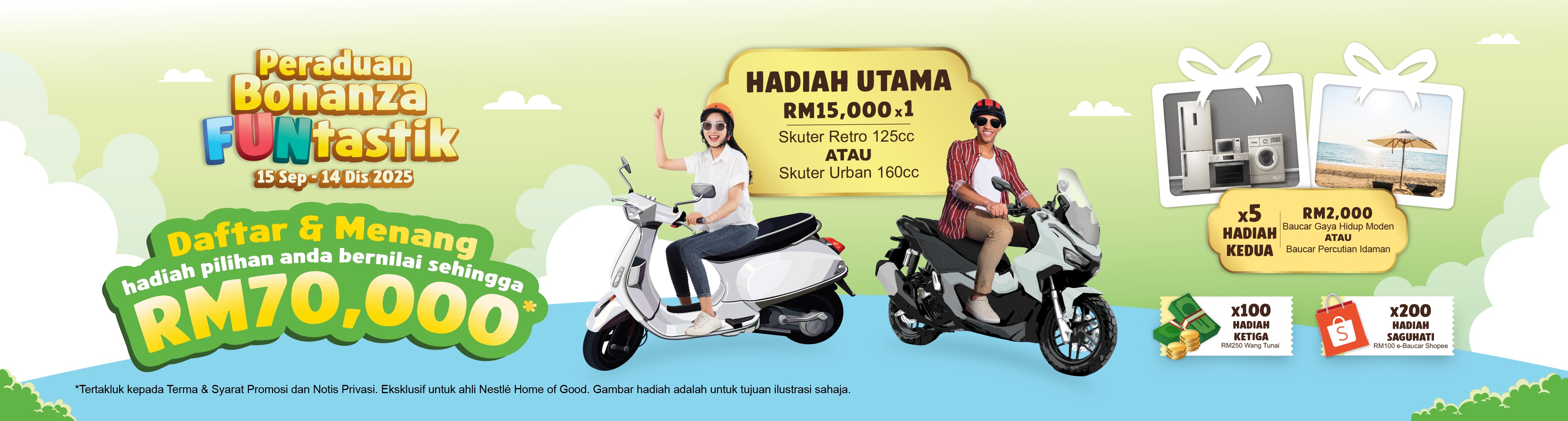 Peraduan Bonanza FUNtastik