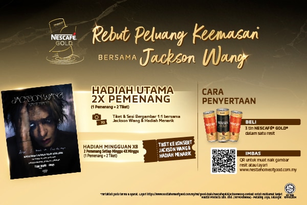NESCAFÉ Gold Peluang Meet & Greet Bersama Jackson Wang