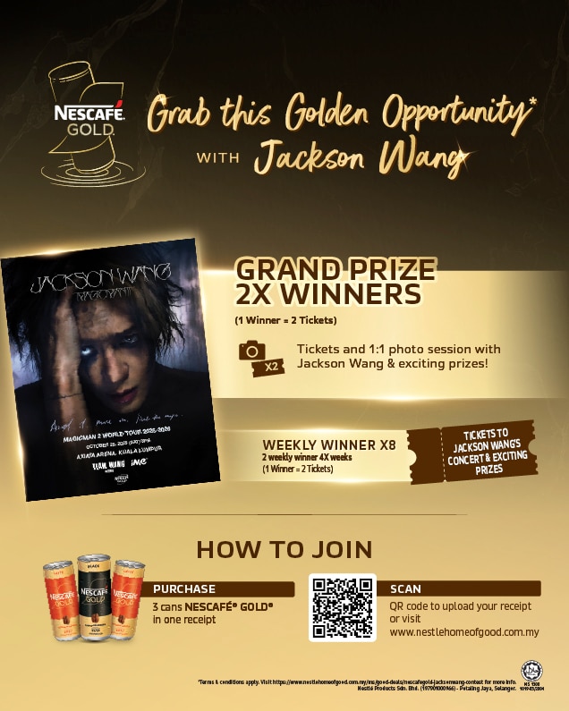 NESCAFÉ Gold Meet & Greet with Jackson Wang Contest