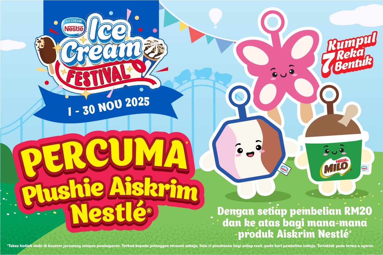 Promosi Nestlé Ice Cream Blind Box Plushie