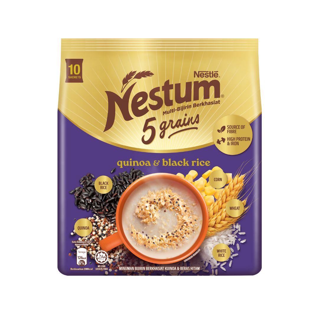 Nestlé NESTUM 5 Grains Quinoa & Black Rice 10x32g product