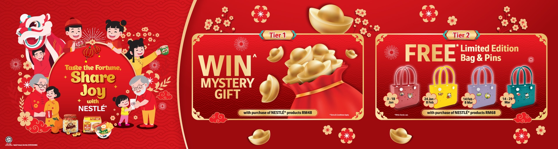 Detik Perayaan bersama Nestlé [Eksklusif di Lotus's]