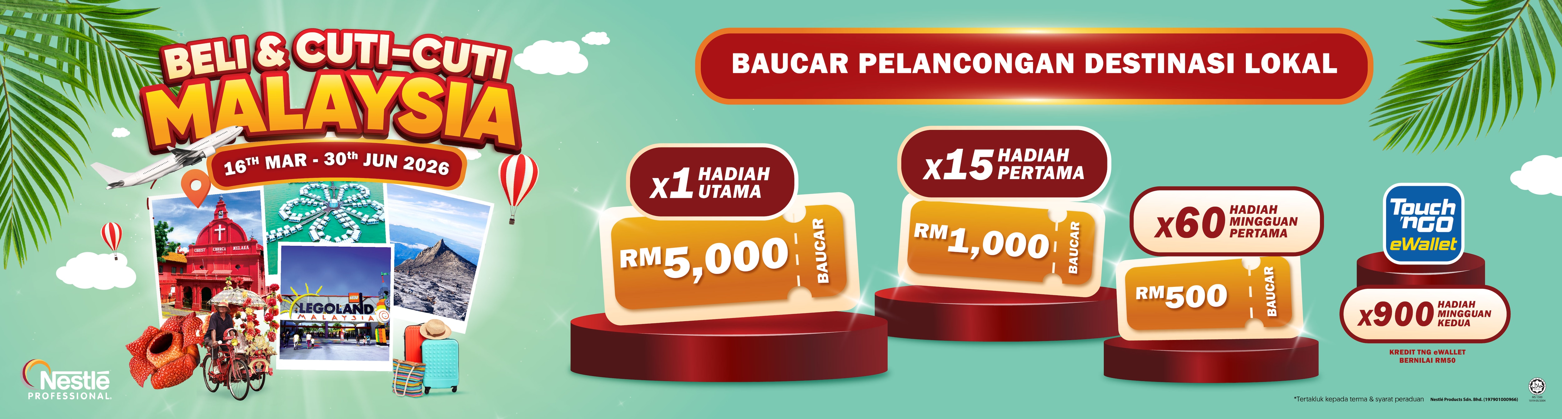 Nestlé Professional Buy & Cuti-Cuti Malaysia Contest