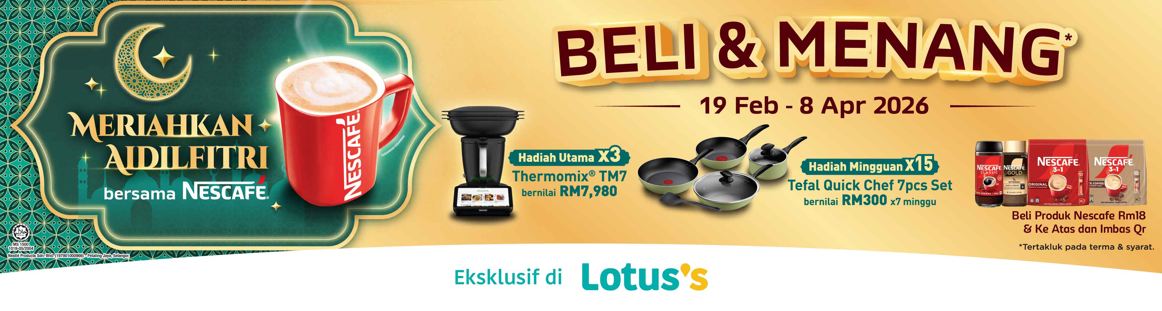 Buy and Win, Raya Bonanza [LOTUS'S EXCLUSIVE]