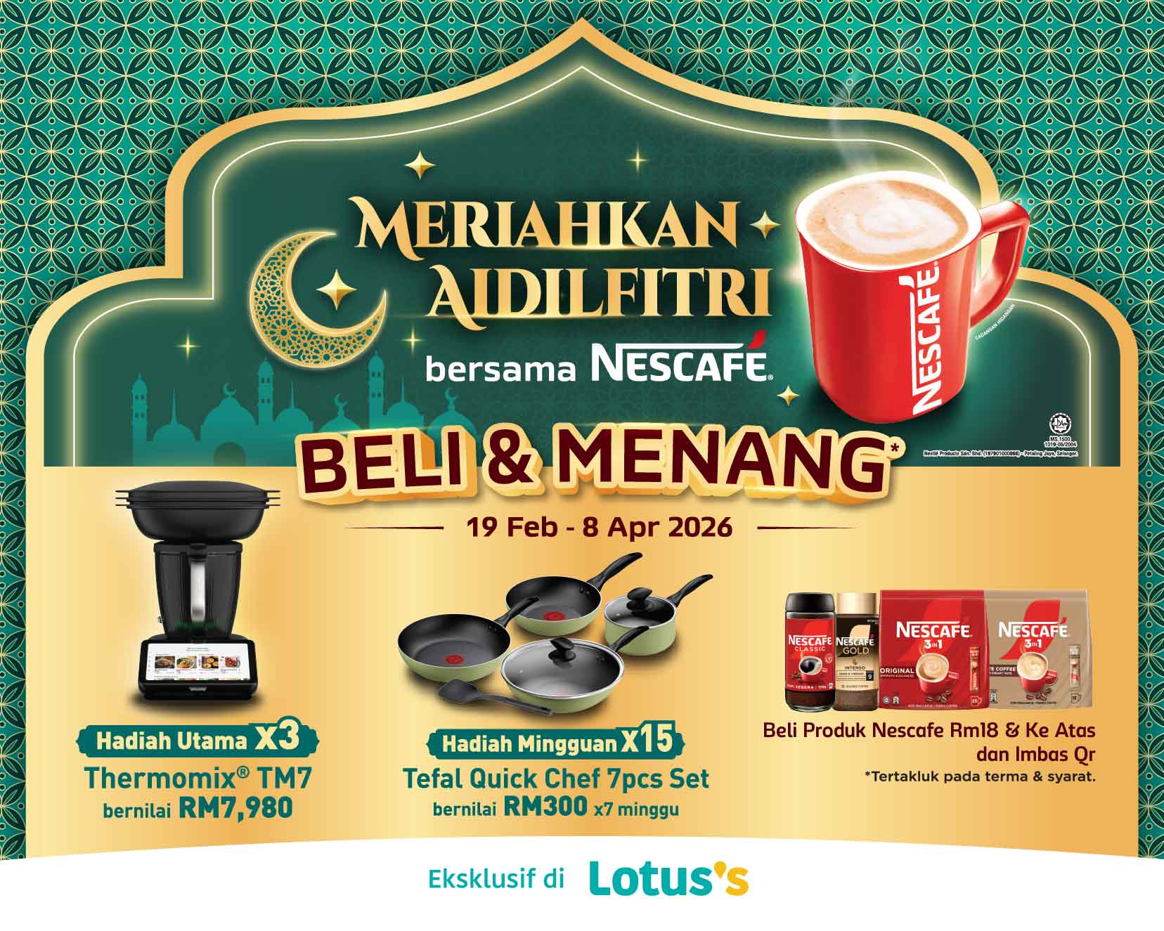 Buy and Win, Raya Bonanza [LOTUS'S EXCLUSIVE]