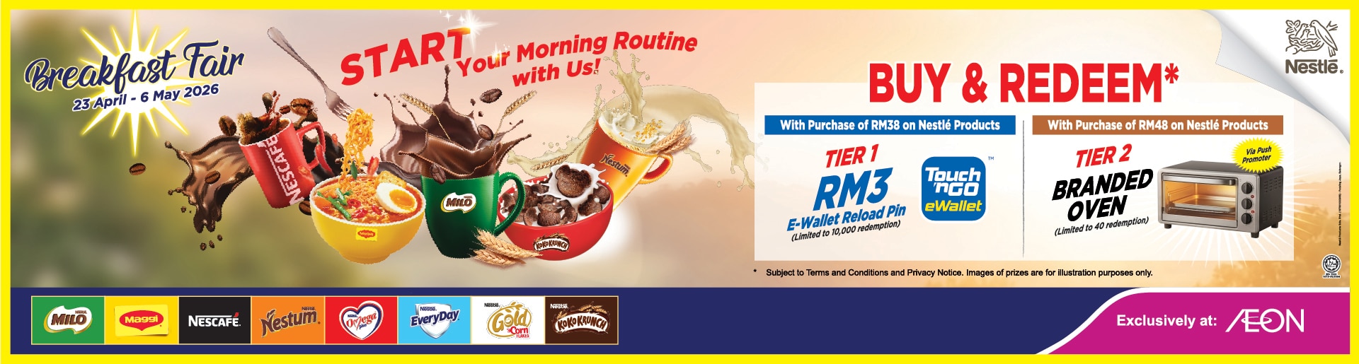 Aeon Breakfast Fair 2026