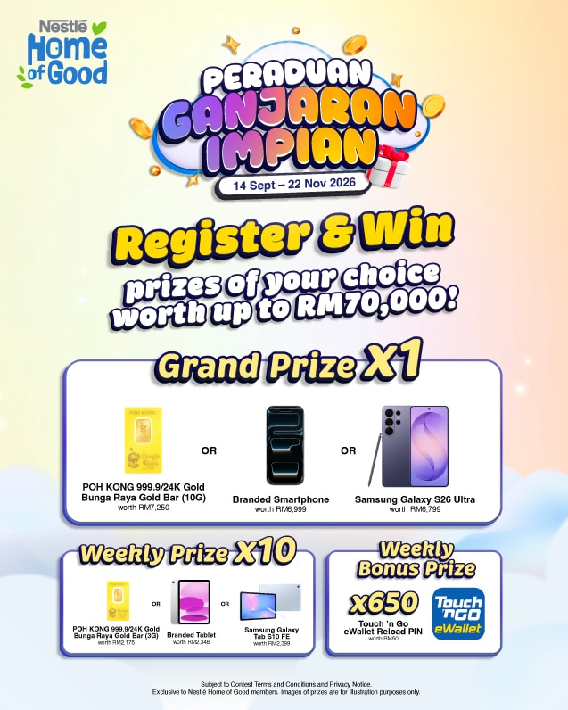 NESTLÉ HOME OF GOOD: PERADUAN GANJARAN IMPIAN-Mobile