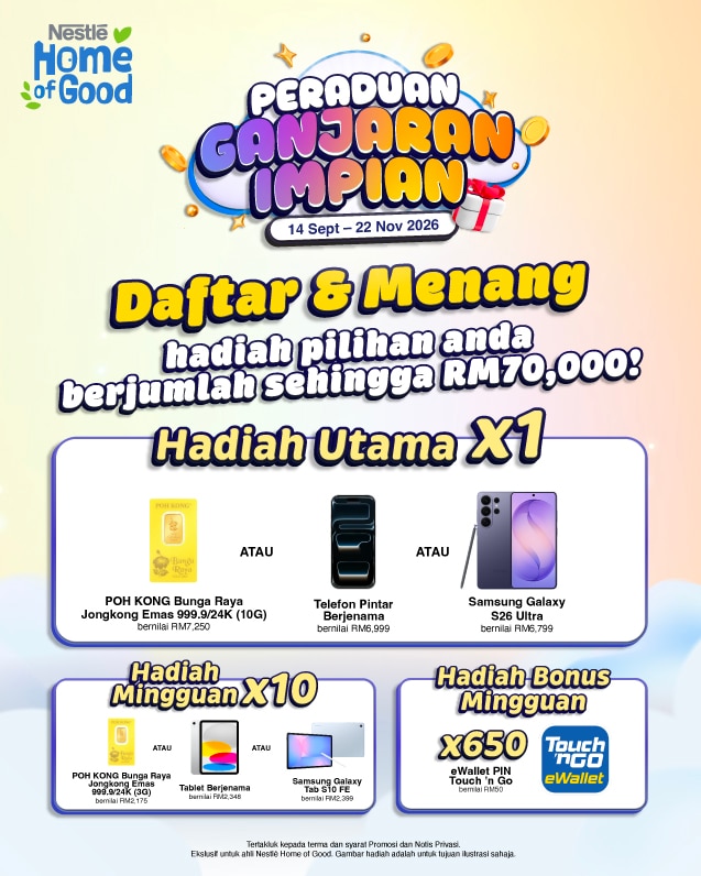 Peraduan Ganjaran Impian - mobile