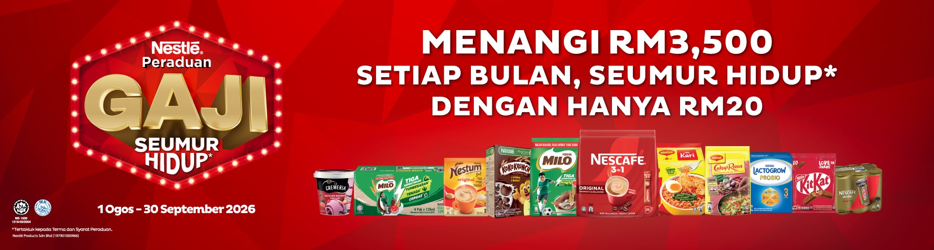 Nestlé Gaji Seumur Hidup