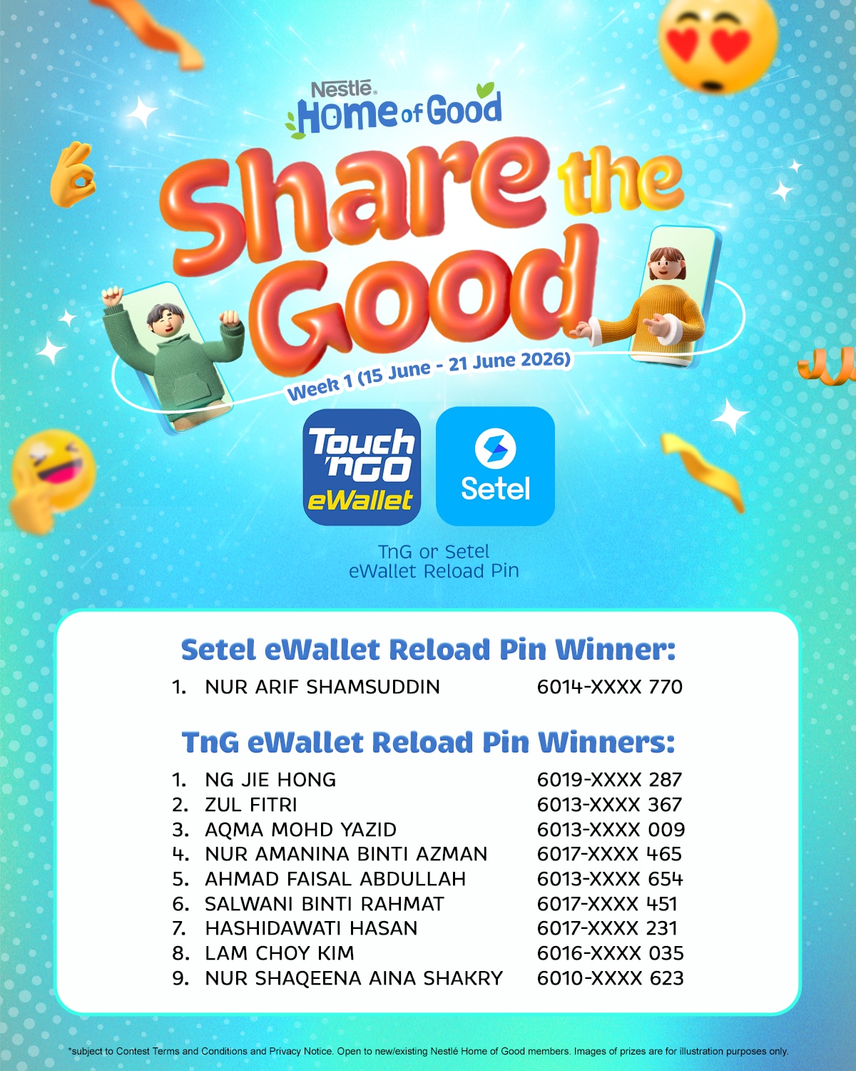 Nestlé Home of Good - Share the Good Contest