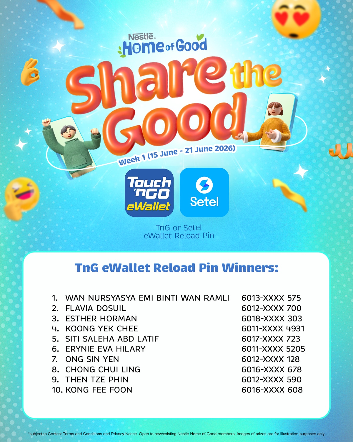 Nestlé Home of Good - Share the Good Contest