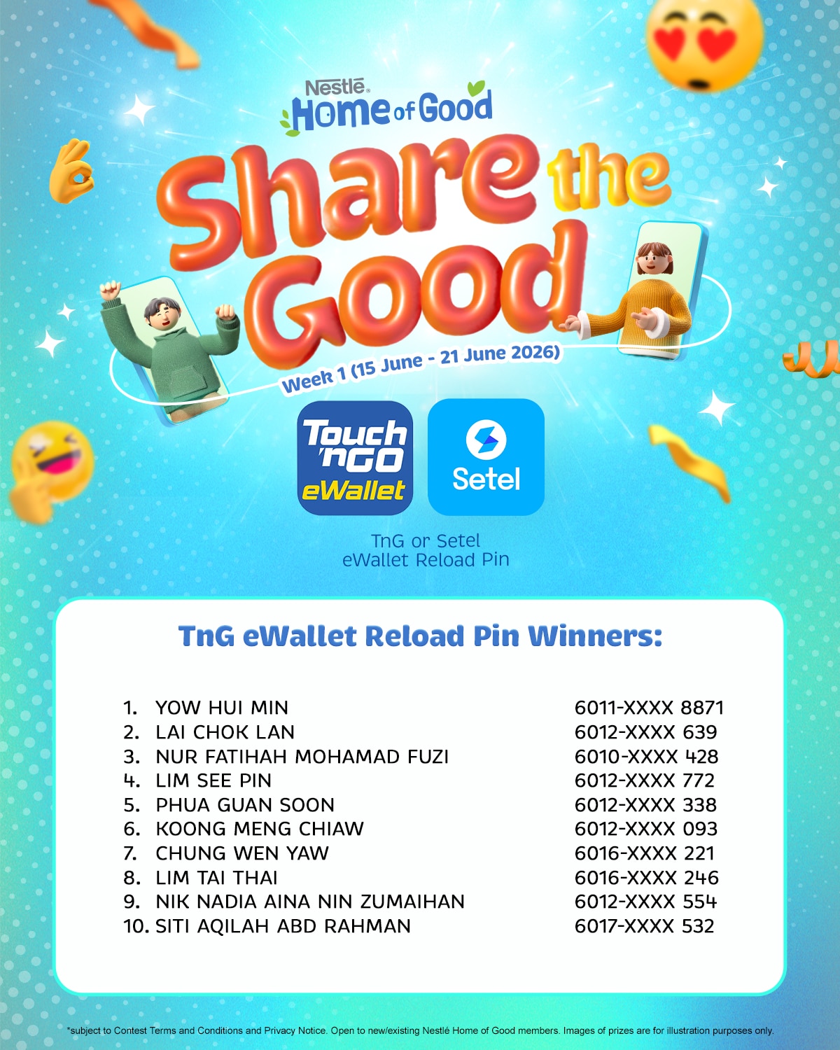 Nestlé Home of Good - Share the Good Contest