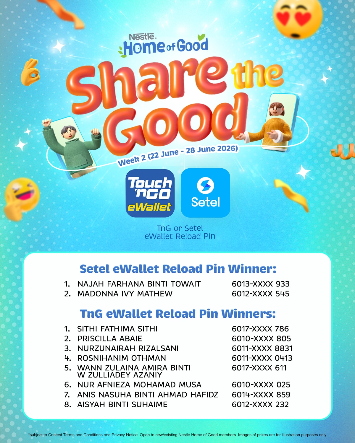 Nestlé Home of Good - Share the Good Contest