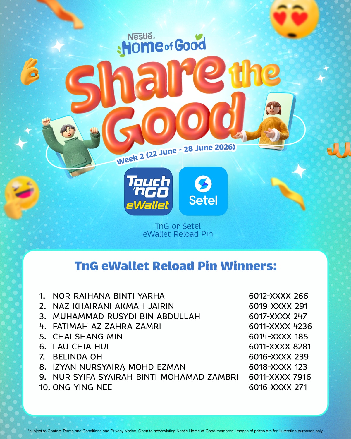 Nestlé Home of Good - Share the Good Contest