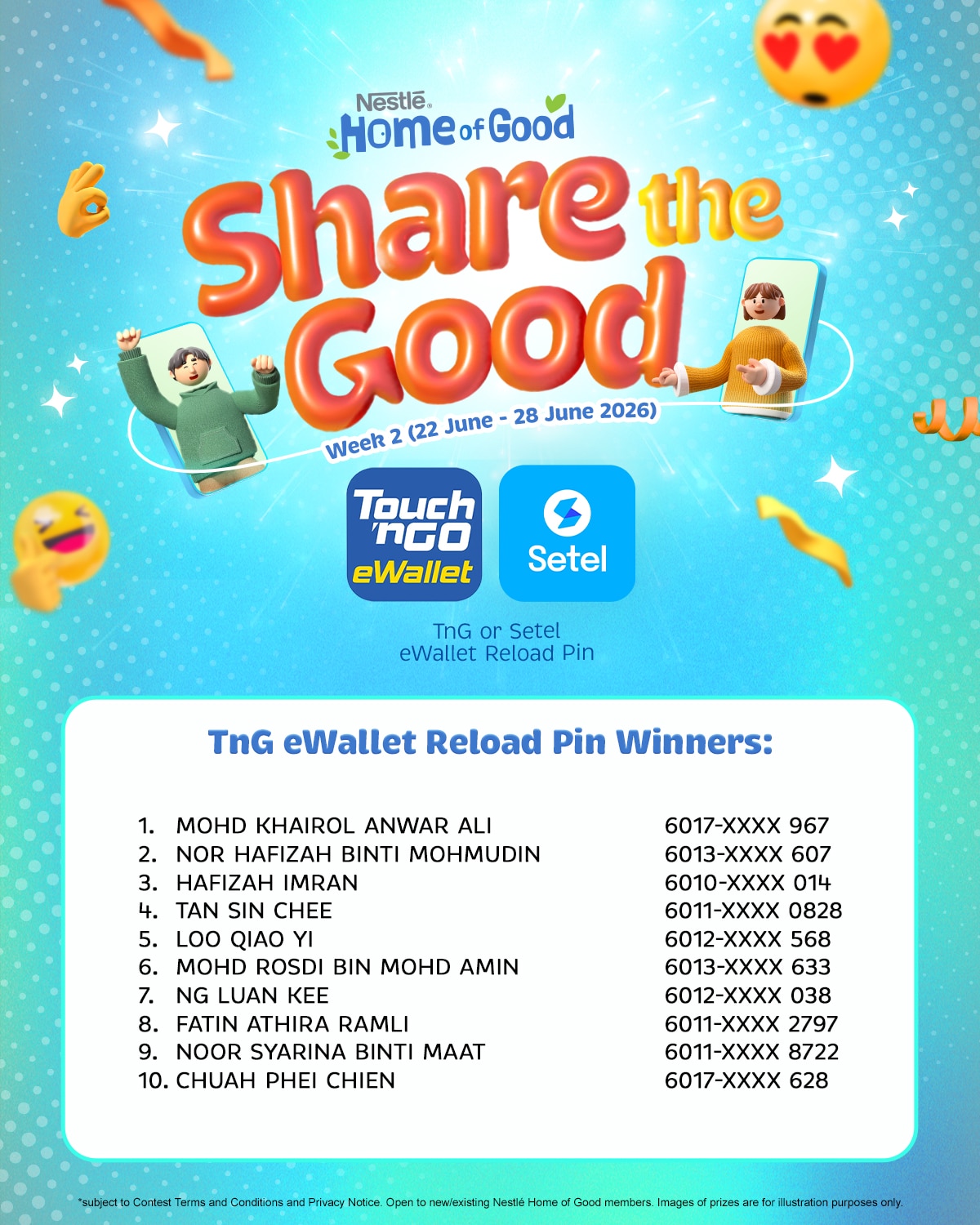 Nestlé Home of Good - Share the Good Contest