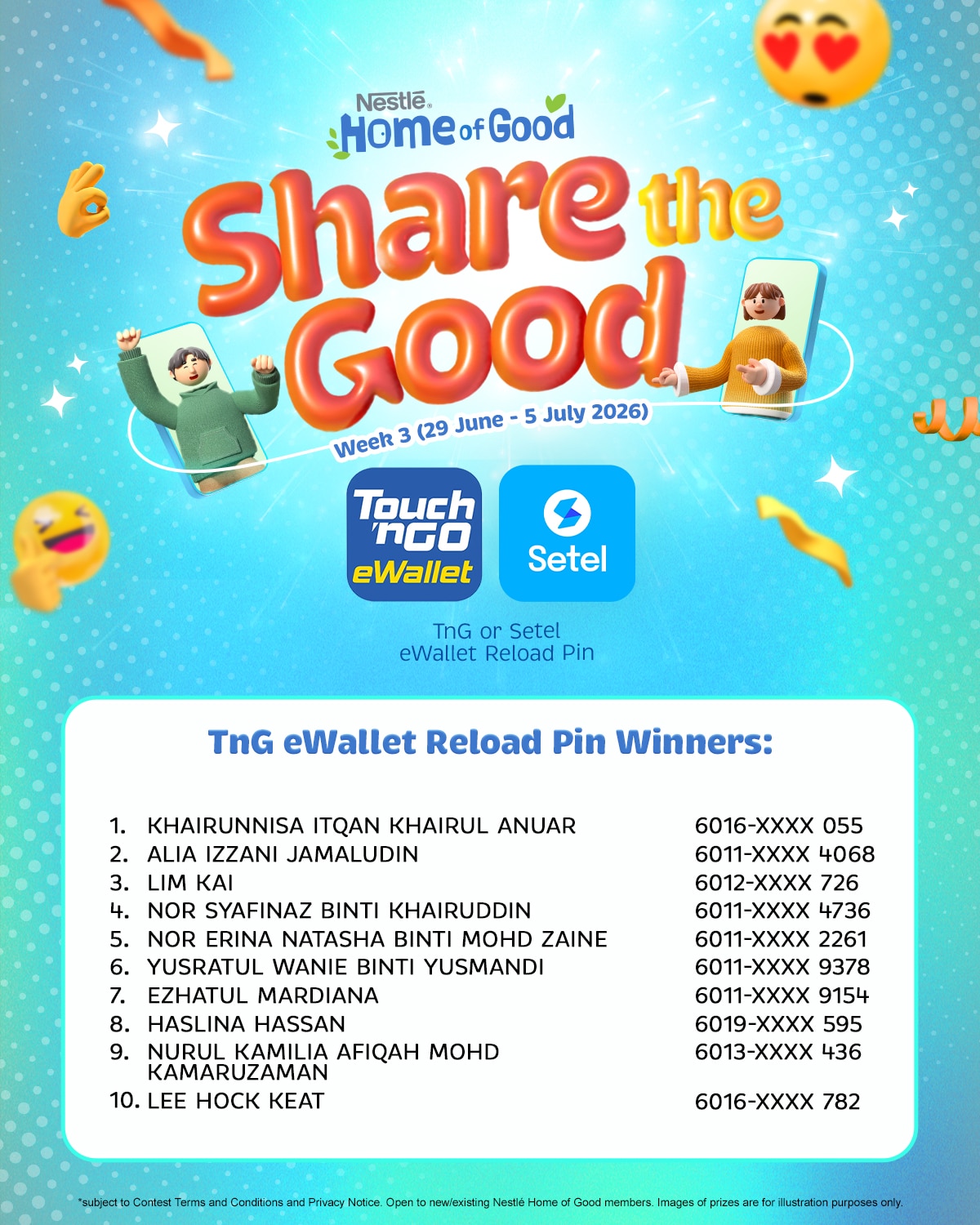 Nestlé Home of Good - Share the Good Contest