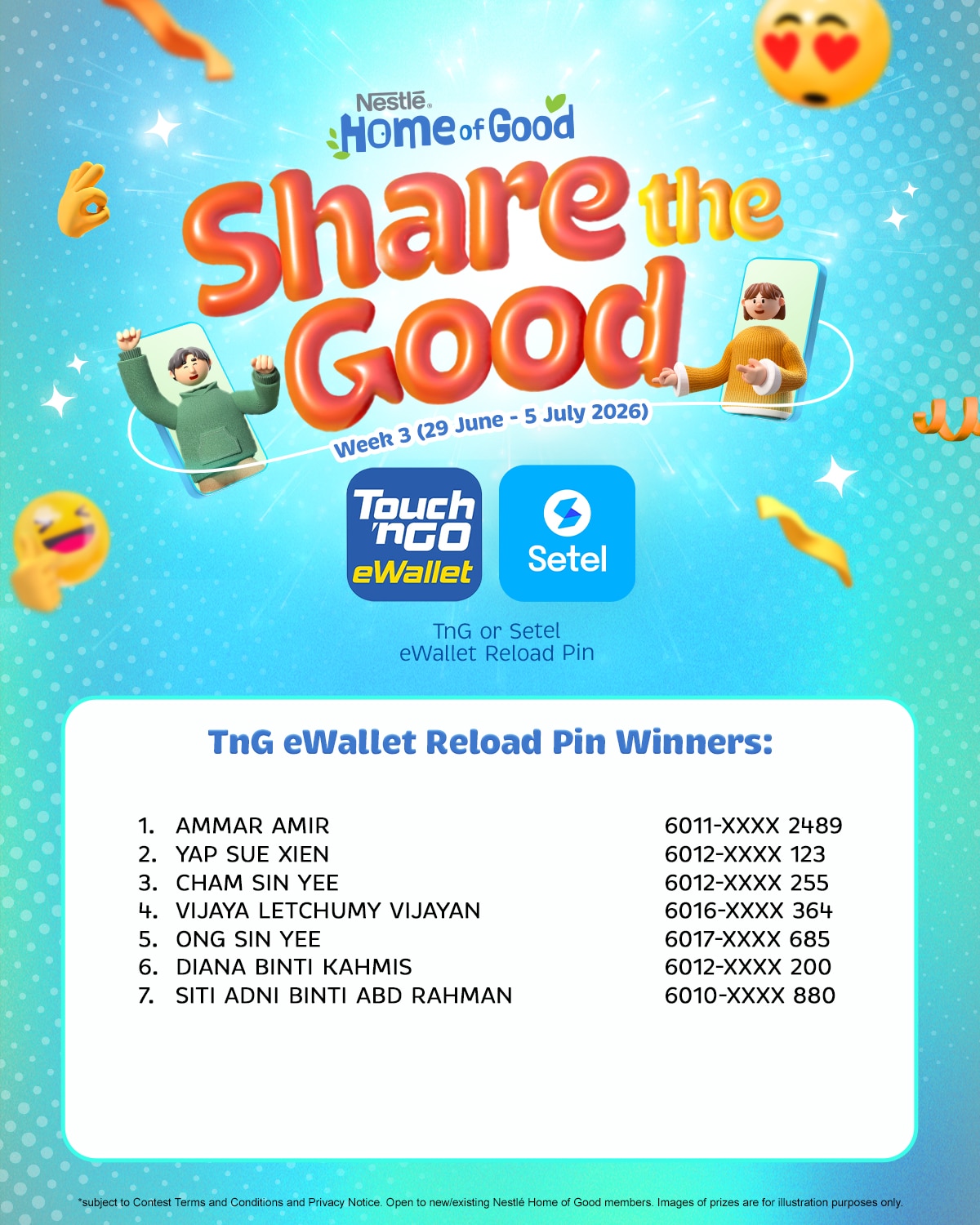 Nestlé Home of Good - Share the Good Contest
