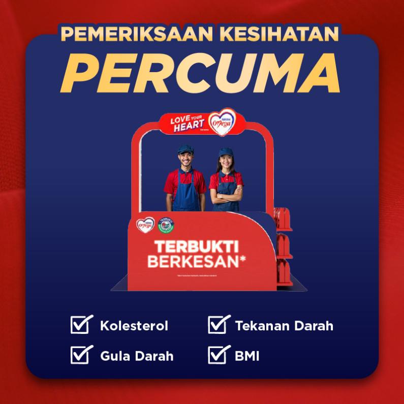 Nestle Omega Pemeriksaan Kesihatan Percuma