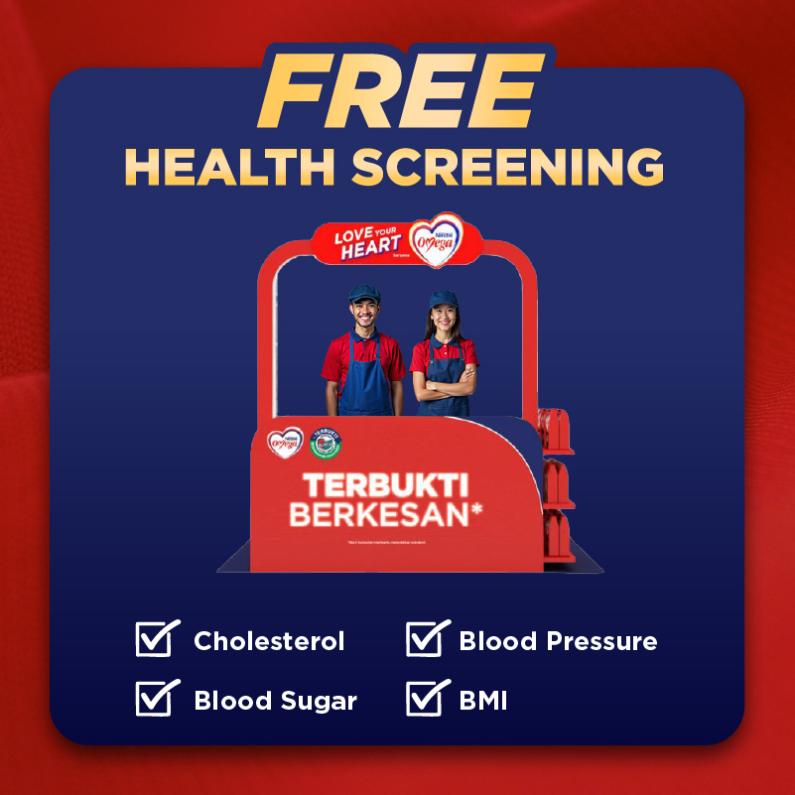 Nestle Omega Roadshow Free Health Screening